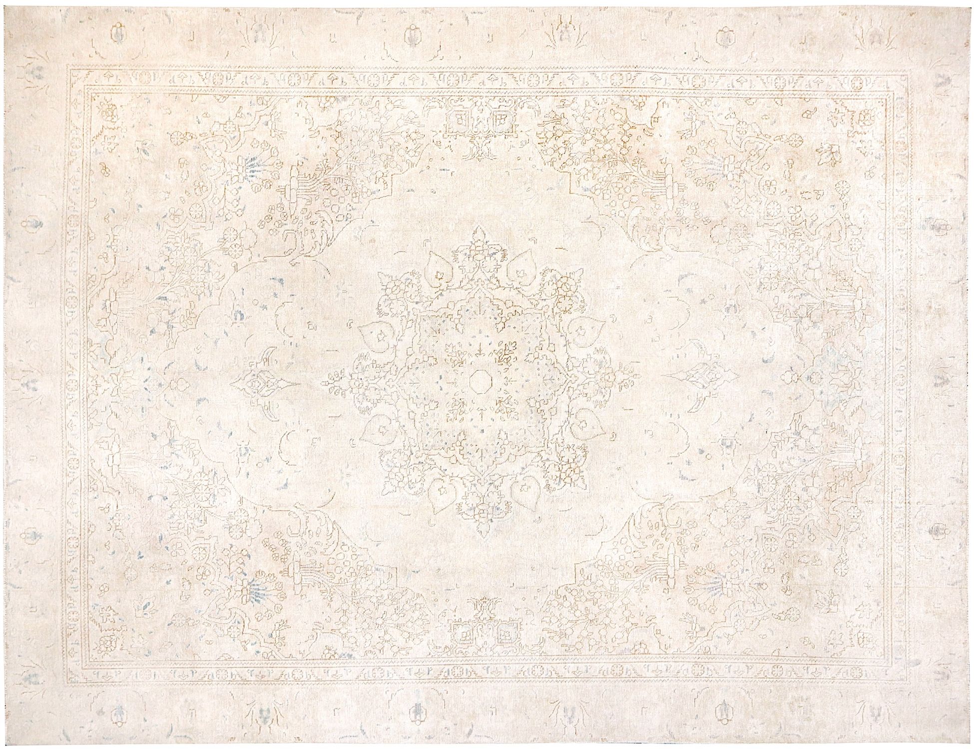 Persian Vintage Carpet  beige  <br/>365 x 270 cm