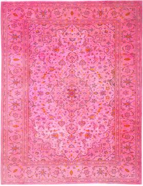 Persischer Vintage Teppich  rosa <br/>290 x 200 cm