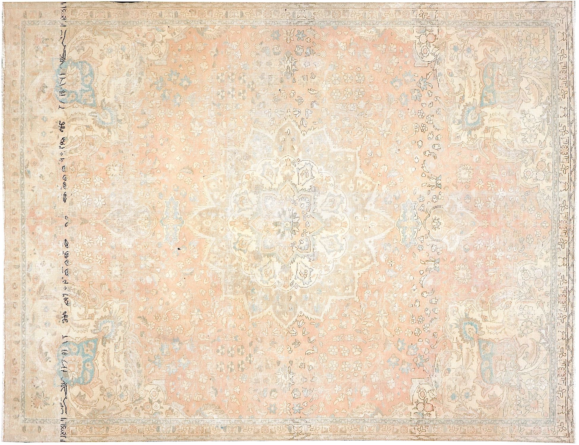 Persisk vintage teppe  beige <br/>327 x 230 cm