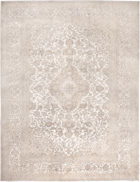 Persischer Vintage Teppich 382 x 233 beige