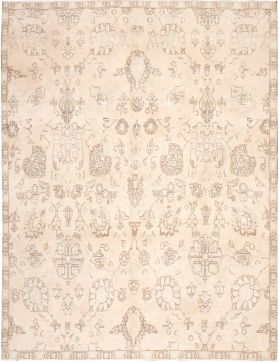 Persischer Vintage Teppich  beige <br/>270 x 200 cm