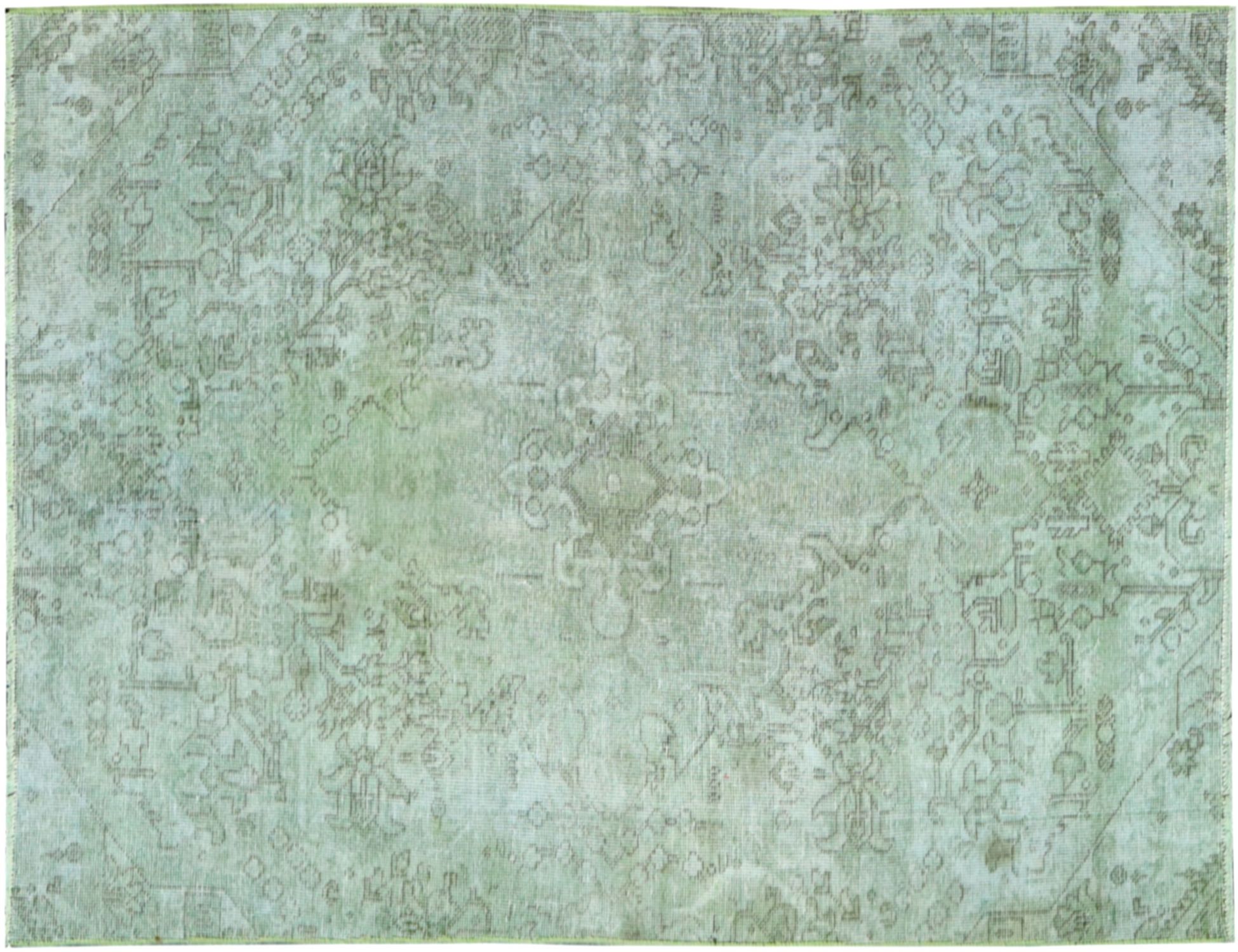 Persian Vintage Carpet  green  <br/>212 x 125 cm