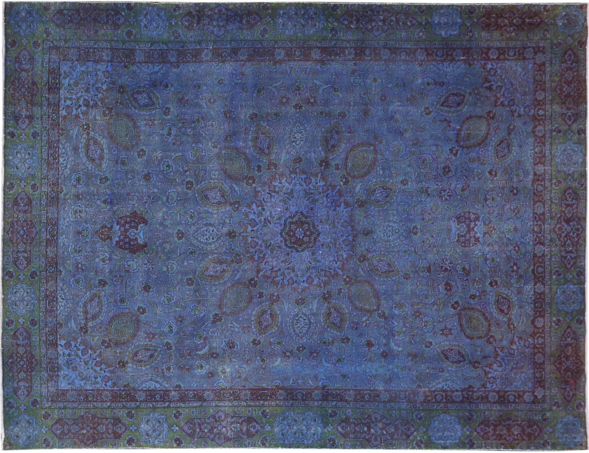 Persian Vintage Carpet  blue <br/>370 x 270 cm