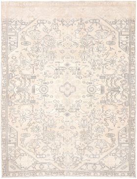 Persischer Vintage Teppich 250 x 145 beige