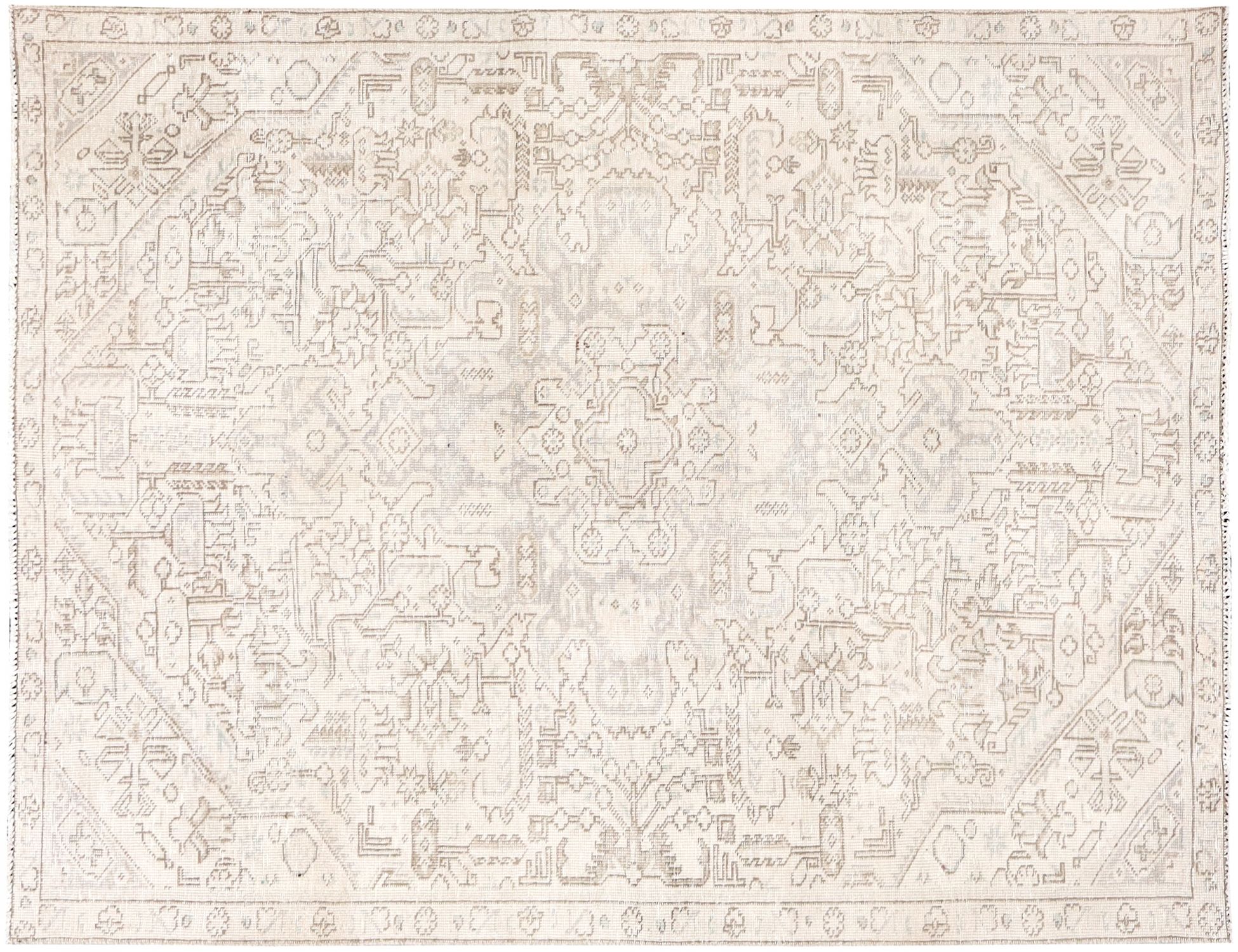 Tapis Persan vintage  beige <br/>235 x 145 cm