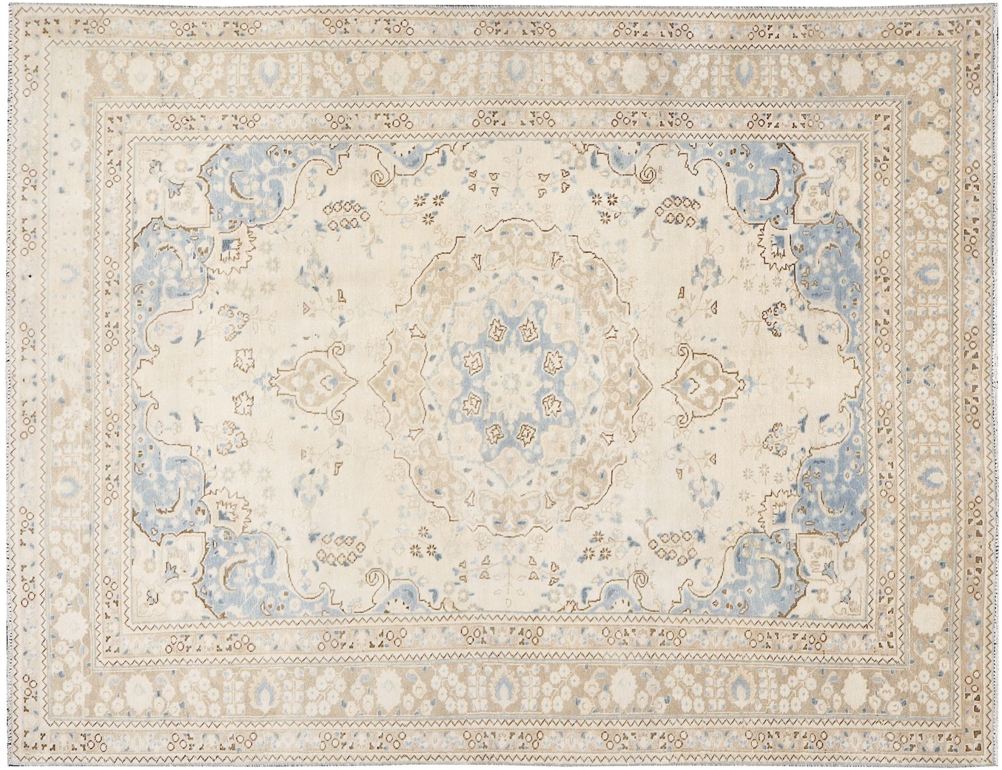 Persian Vintage Carpet  beige  <br/>290 x 190 cm