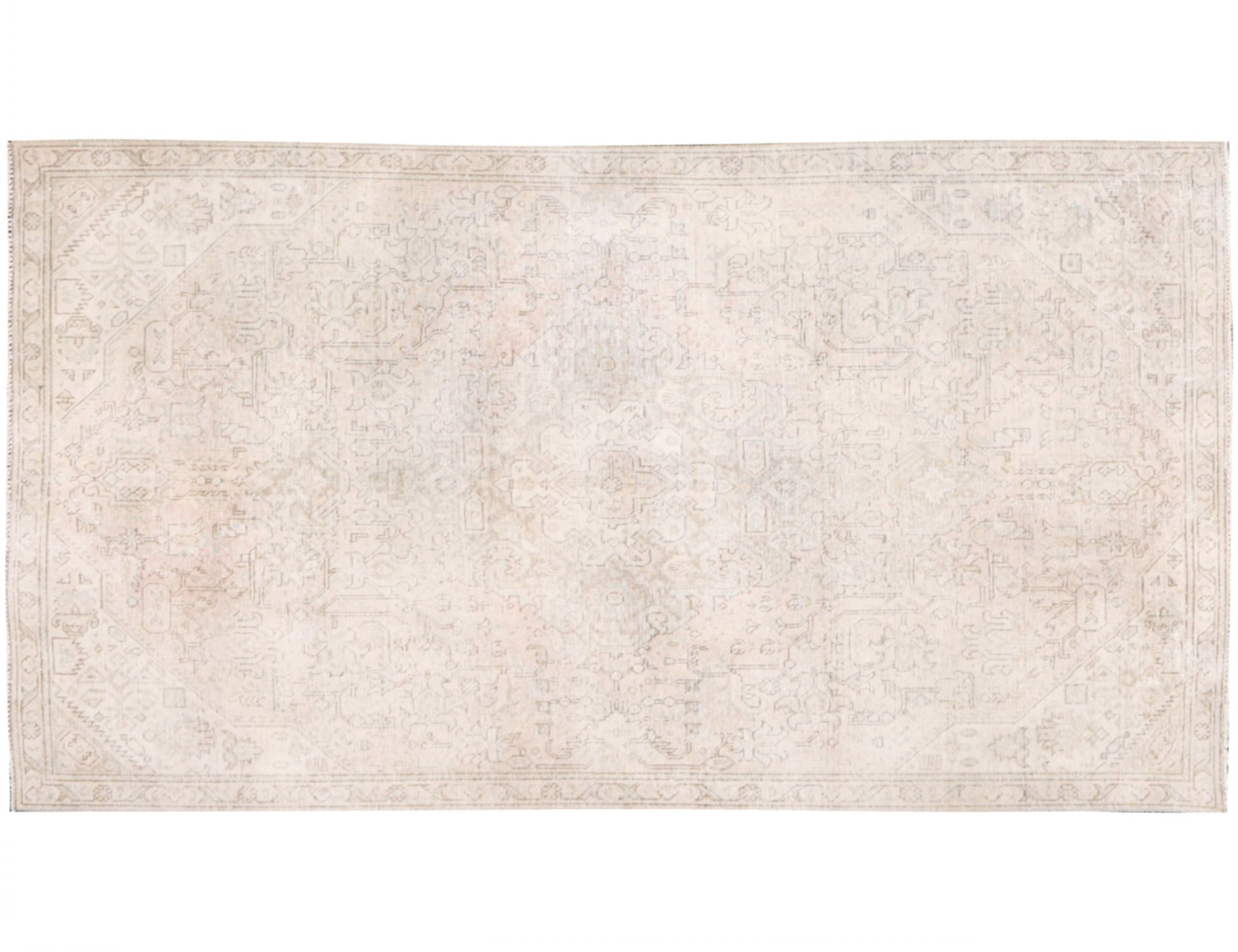 Persisk Vintagetæppe  beige <br/>235 x 140 cm