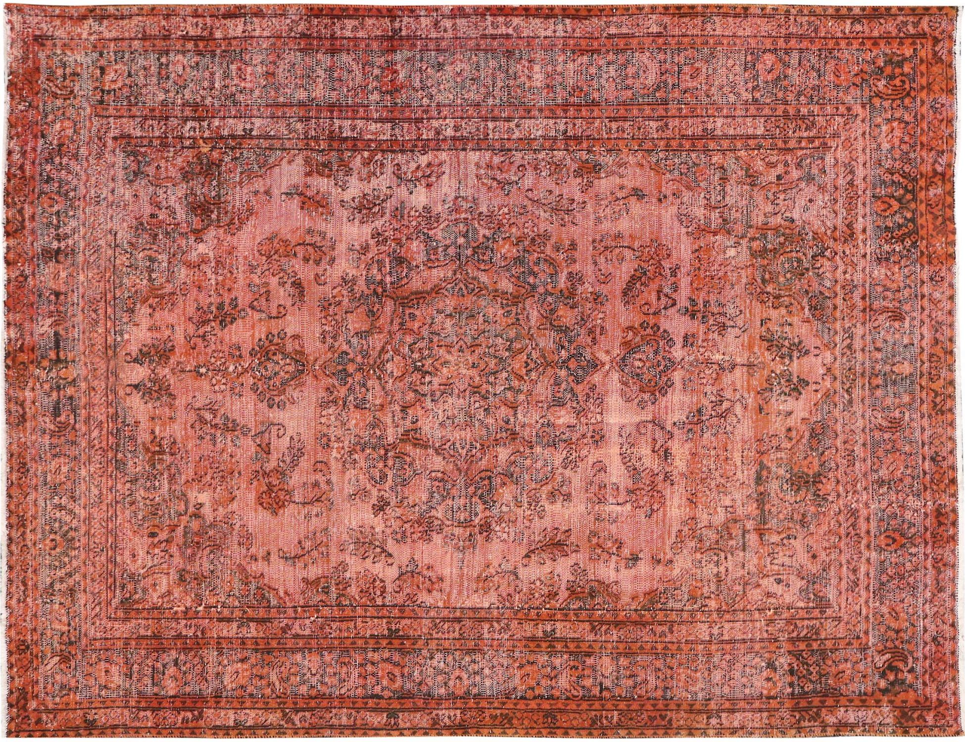 Persian Vintage Carpet  orange  <br/>270 x 195 cm