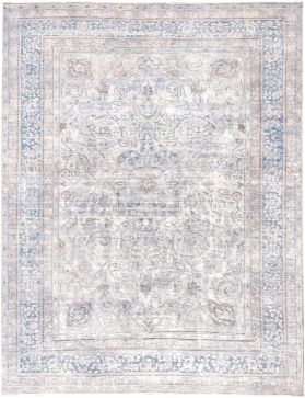 Alfombra persa vintage 278 x 188 azul