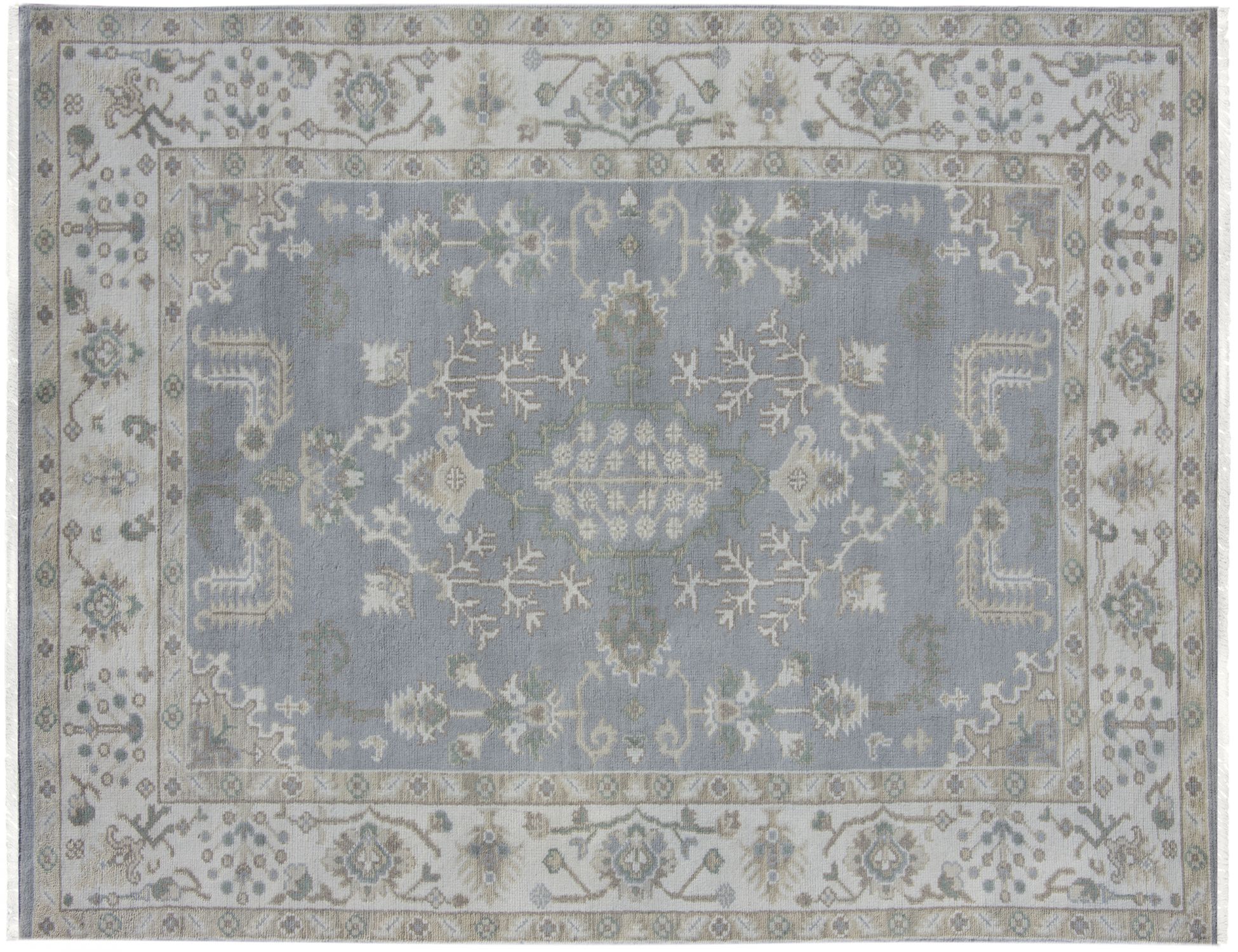 OUSHAK Indo  beige <br/>272 x 182 cm