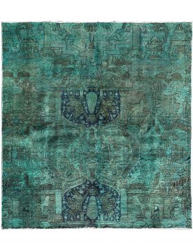 Tappeto Vintage  verde <br/>222 x 187 cm