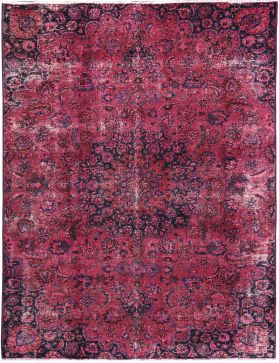 Alfombra vintage 282 X 185 rojo