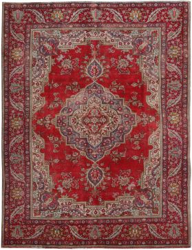 Retro Rug 305 X 200 red 