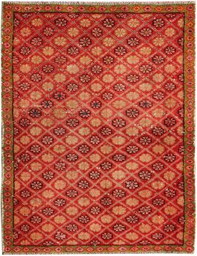 Retro Perserteppich  rot <br/>134 x 92 cm