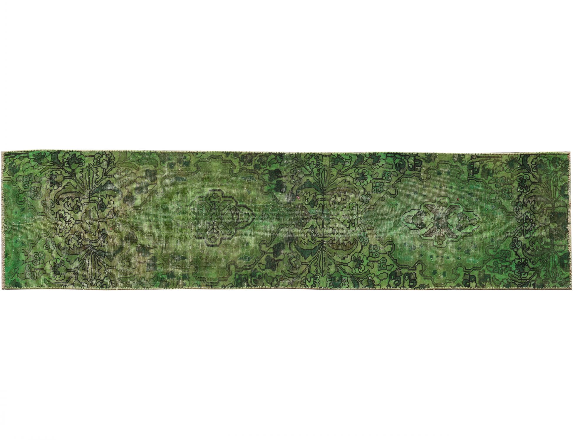 Tappeto Vintage  verde <br/>280 x 80 cm