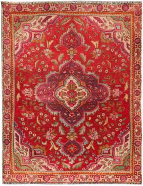 Retro Perserteppich  rot <br/>137 x 90 cm