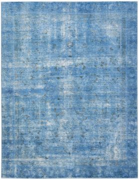 Vintage Perserteppich 327 X 256 blau