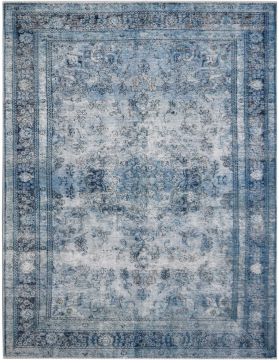 Tappeto Vintage  blu <br/>284 x 186 cm