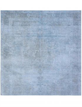 Quadrat Vintage Perserteppich  blau <br/>285 x 285 cm