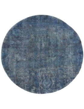 Rund Vintage Teppich  blau <br/>220 x 220 cm