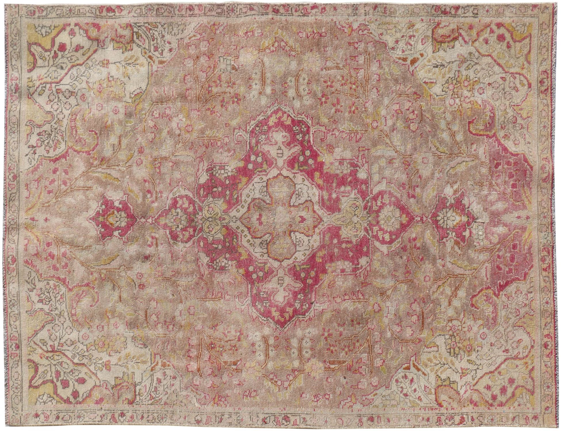 Vintagetæppe  beige <br/>262 x 158 cm