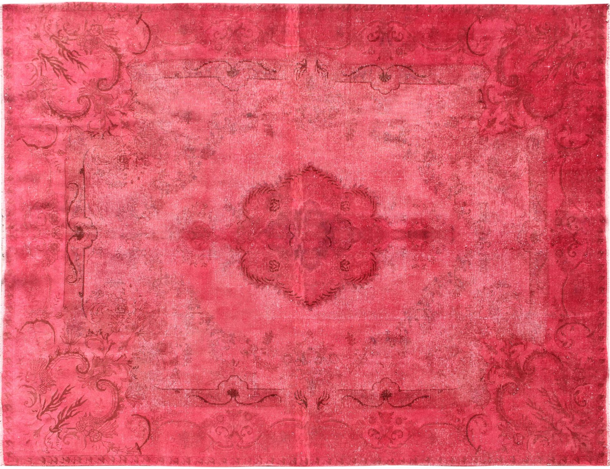 Persisk Vintagetæppe  rød <br/>407 x 287 cm