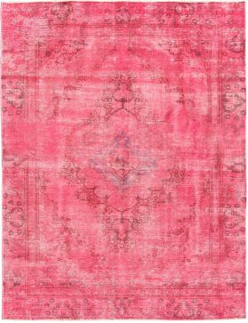 Tappeto vintage persiano  rosa <br/>280 x 180 cm