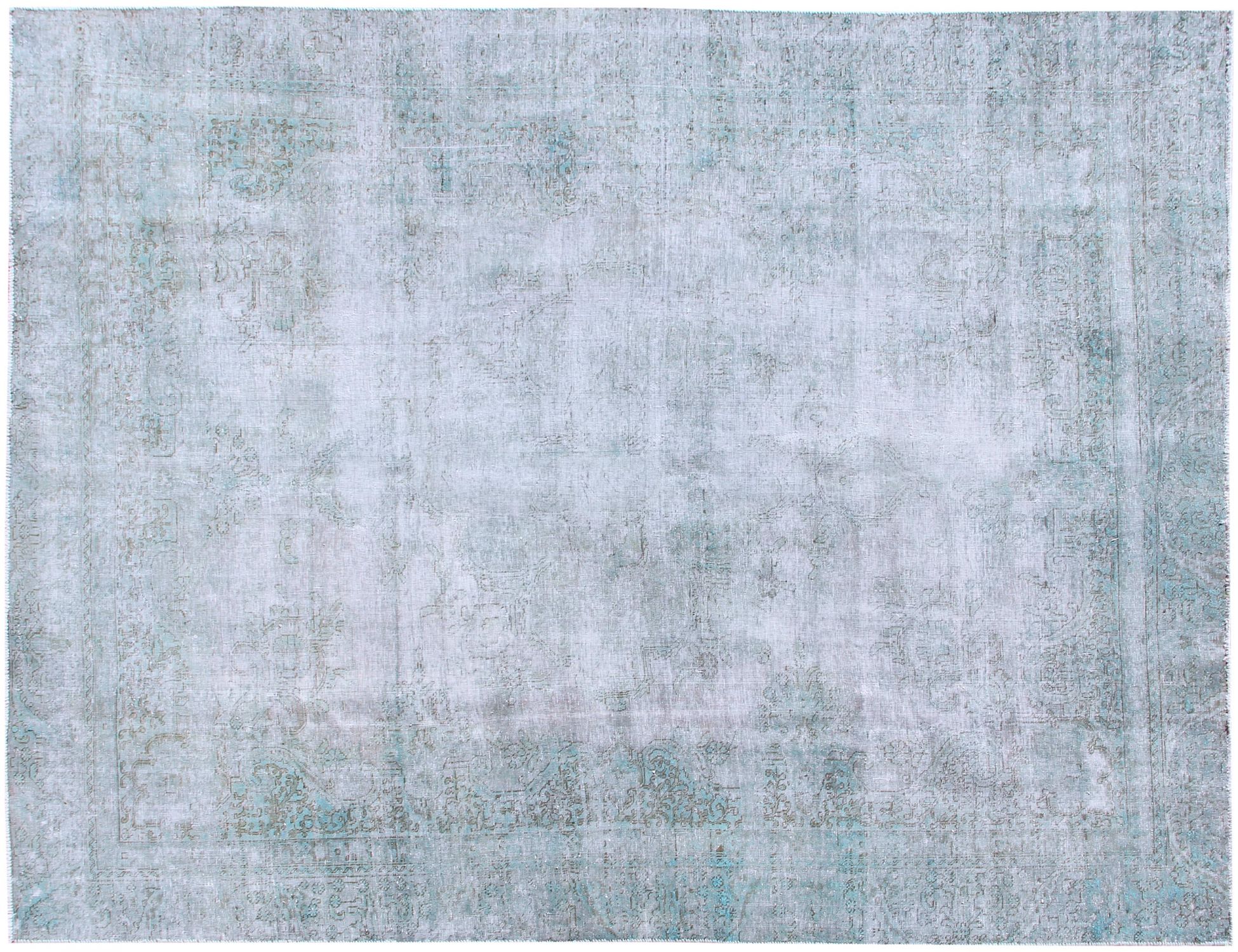 Tapis Persan vintage  turquoise <br/>336 x 245 cm