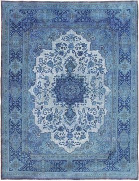 Tappeto vintage persiano  blu <br/>410 x 300 cm