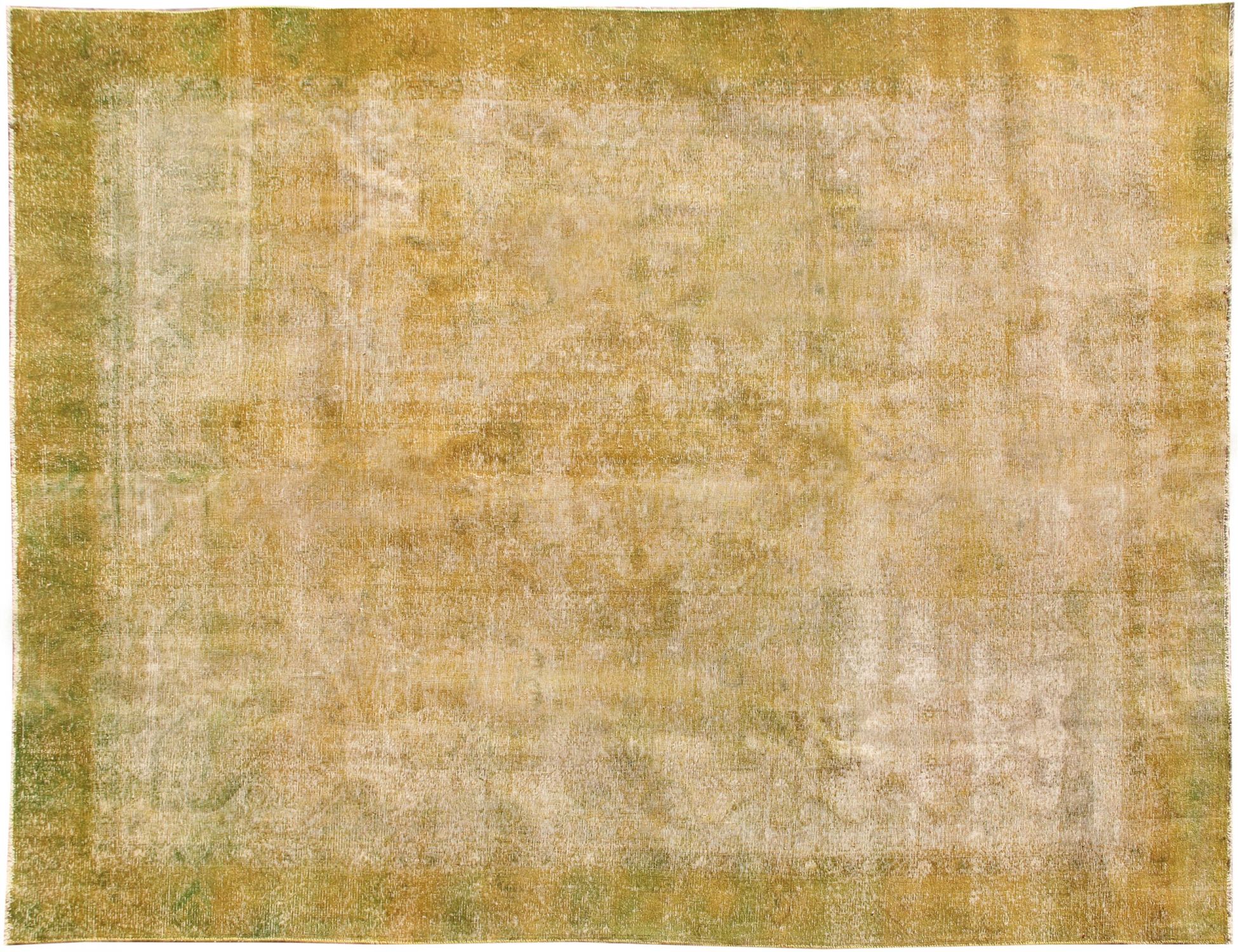 Persisk Vintagetæppe  gul <br/>428 x 268 cm