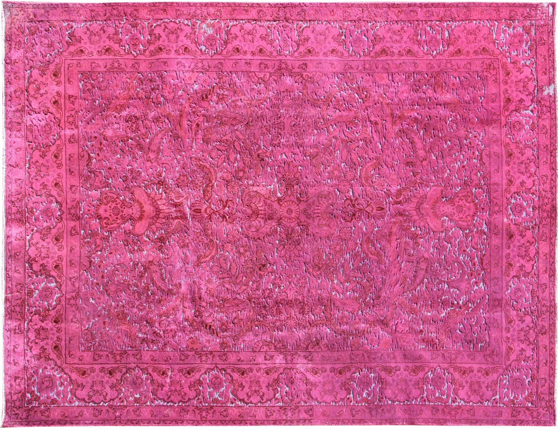 Persisk vintage matta  rosa <br/>310 x 220 cm