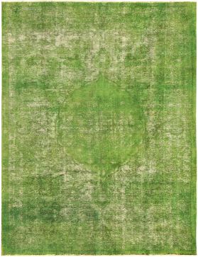 Tappeto vintage persiano  verde <br/>310 x 187 cm