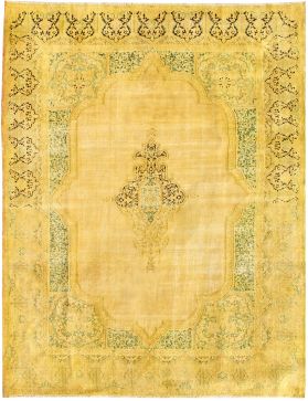 Tappeto vintage persiano  giallo <br/>413 x 294 cm