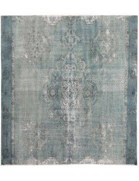 Tappeto vintage persiano  turchese <br/>233 x 274 cm