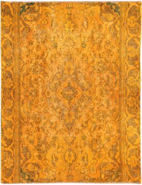 Persischer Vintage Teppich  orange <br/>142 x 107 cm