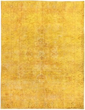 Tappeto vintage persiano  giallo <br/>295 x 193 cm