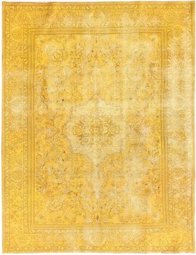 Tappeto vintage persiano  giallo <br/>343 x 250 cm