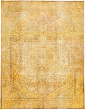 Tappeto vintage persiano  giallo <br/>285 x 185 cm