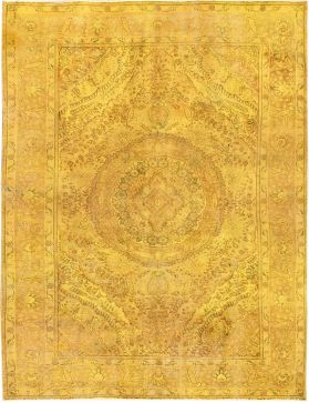 Tappeto vintage persiano  giallo <br/>300 x 205 cm