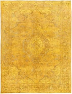 Tappeto vintage persiano  giallo <br/>300 x 200 cm