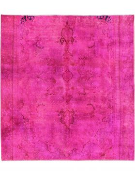 Tappeto vintage persiano  rosa <br/>188 x 178 cm