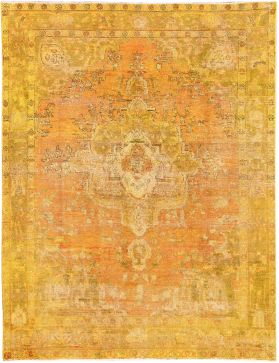 Tappeto vintage persiano  giallo <br/>282 x 200 cm