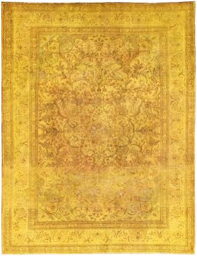 Tappeto vintage persiano  giallo <br/>355 x 250 cm