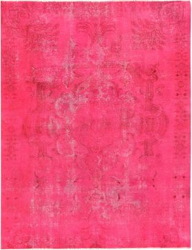 Tappeto vintage persiano  rosa <br/>280 x 200 cm