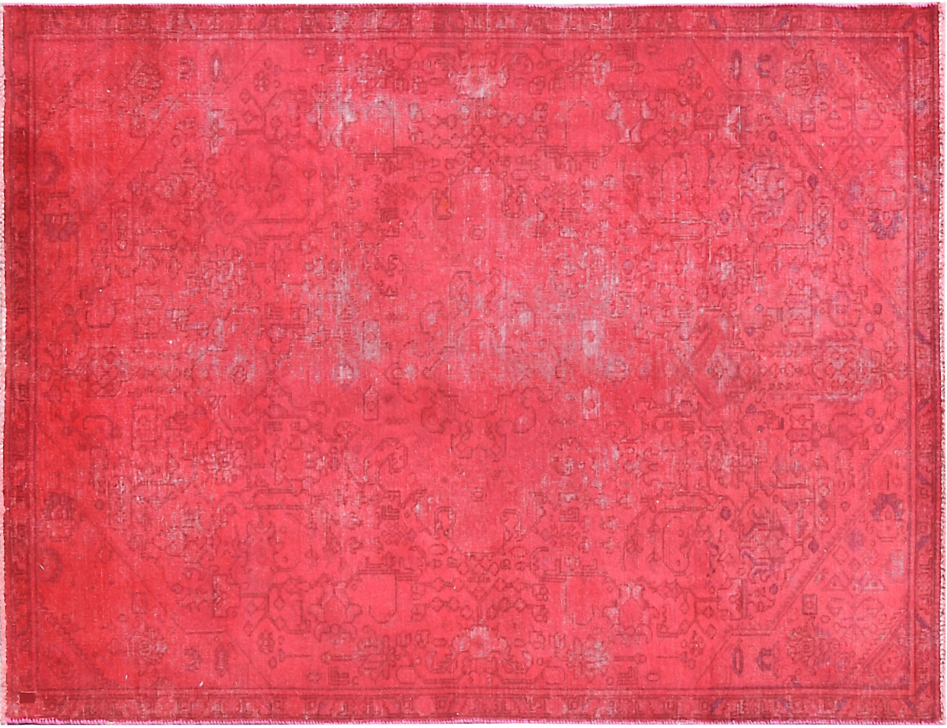 Persischer Vintage Teppich  rot <br/>237 x 145 cm