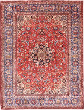 Isfahan Teppich  blau <br/>367 x 261 cm