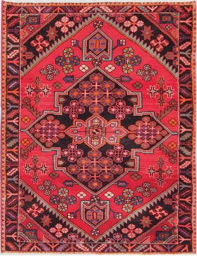 Hamadan Teppich  rot <br/>150 x 98 cm