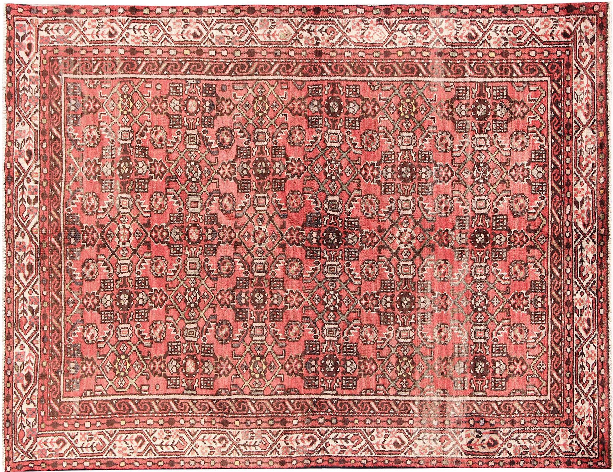 Hamadan Carpet  red  <br/>205 x 130 cm