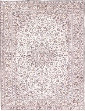 Kashan Tappeto  beige <br/>395 x 292 cm