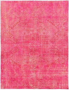 Tappeto vintage persiano  rosa <br/>267 x 183 cm